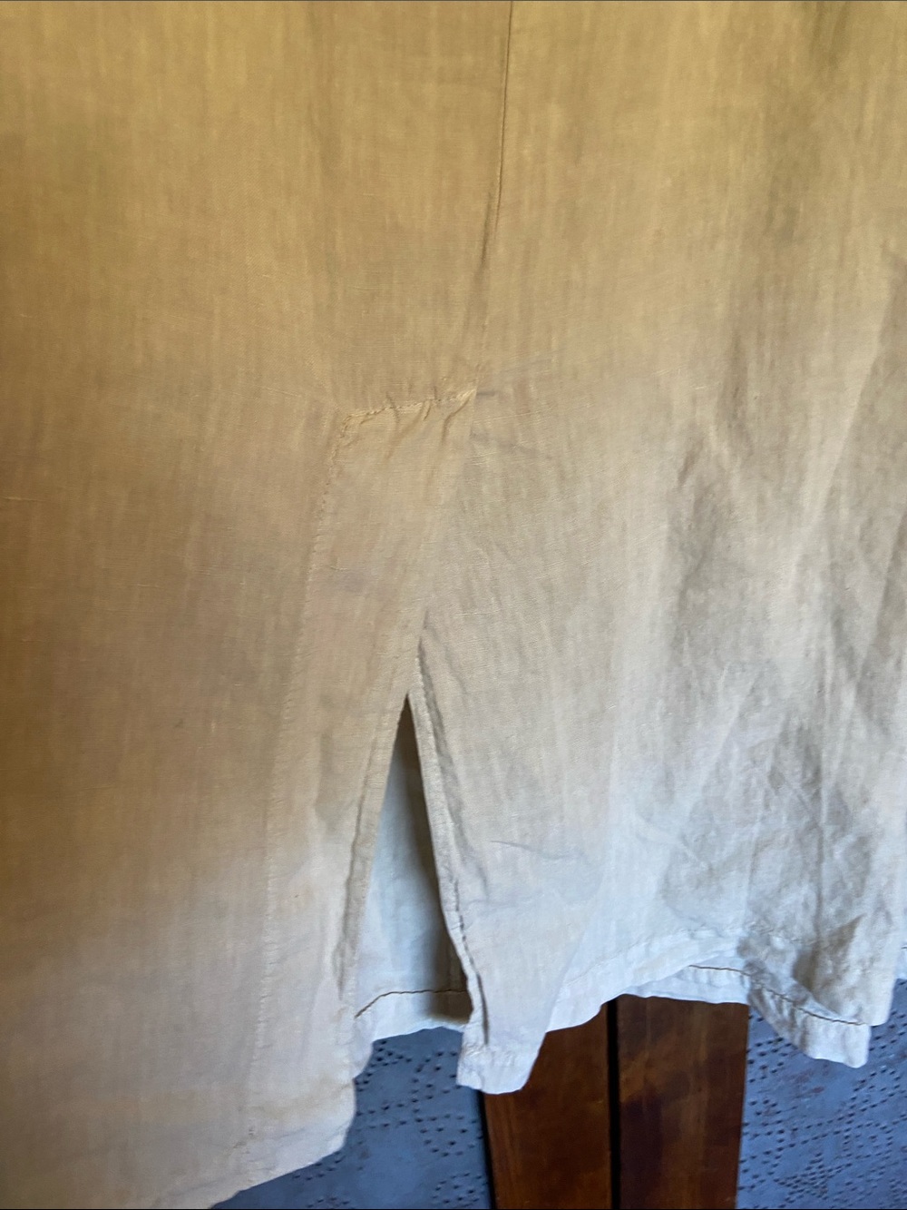 NWT Transit Par Such Linen Pocket Sand Skirt Size 3 Large - Picture 6 of 9